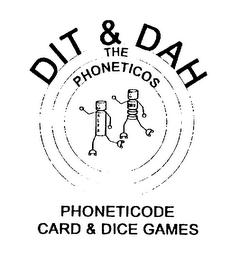 DIT & DAH THE PHONETICOS PHONETICODE CARD & DICE GAMES logo