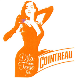 DITA VON TEESE FOR COINTREAU logo