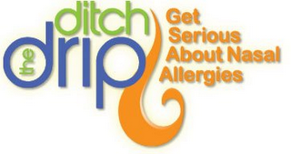 DITCH THE DRIP GET SERIOUS ABOUT NASAL ALLERGIES logo