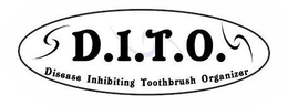 D.I.T.O. DISEASE INHIBITING TOOTHBRUSH ORGANIZER logo