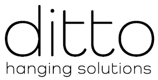 DITTO HANGING SOLUTIONS logo