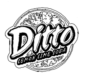 DITTO LEMON LIME SODA logo