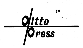 DITTO PRESS logo