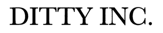 DITTY INC. logo