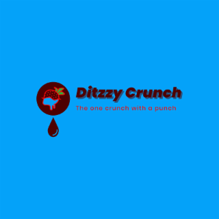 DITZZY CRUNCH THE ONE CRUNCH WITH A PUNCH logo