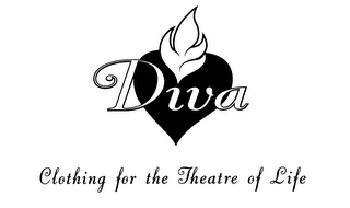 DIVA CLOTHING FOR THE THEATRE OF LIFE logo
