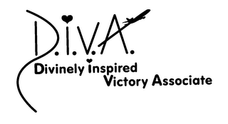 D.I.V.A. DIVINELY INSPIRED VICTORY ASSOCIATE logo