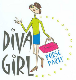 DIVA GIRL PURSE PARTY logo