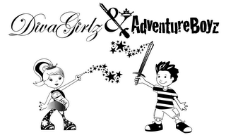 DIVAGIRLZ & ADVENTUREBOYZ DIVA logo