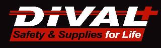 DIVAL SAFETY & SUPPLIES FOR LIFE logo
