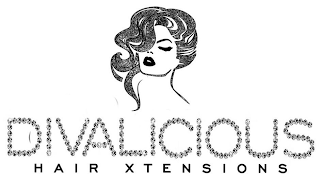 DIVALICIOUS HAIR XTENSIONS logo
