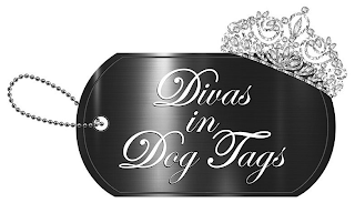 DIVAS IN DOG TAGS logo