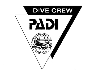 DIVE CREW PADI logo