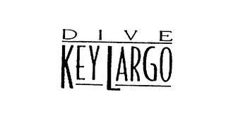 DIVE KEY LARGO logo