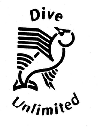 DIVE UNLIMITED logo