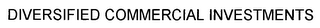 DIVERSIFIED COMMERCIAL INVESTMENTS logo