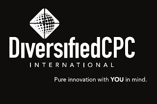 DIVERSIFIEDCPC INTERNATIONAL PURE INNOVATION WITH YOU IN MIND. logo