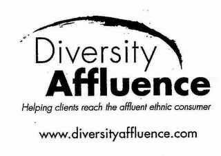 DIVERSITY AFFLUENCE HELPING CLIENTS REACH THE AFFLUENT ETHNIC CONSUMER WWW.DIVERSITYAFFLUENCE.COM logo