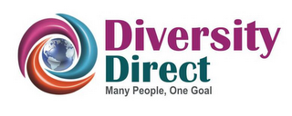 DIVERSITY DIRECT MANY PEOPLE, ONE GOAL logo