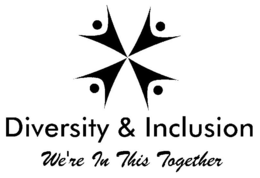 DIVERSITY & INCLUSION WE'RE IN THIS TOGETHER logo