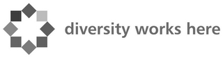 DIVERSITY WORKS HERE logo