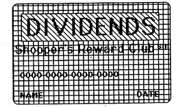 DIVIDENDS SHOPPER'S REWARD CLUB logo