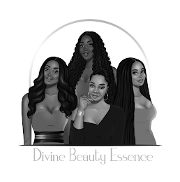 DIVINE, BEAUTY, ESSENCE, HAIR, LASH, GLOSS logo