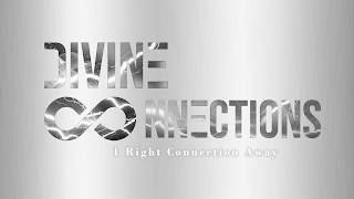 DIVINE CONNECTIONS 1 RIGHT CONNECTION AWAY logo
