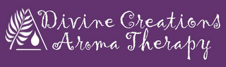 DIVINE CREATIONS AROMA THERAPY logo