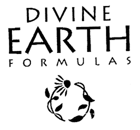 DIVINE EARTH FORMULAS logo