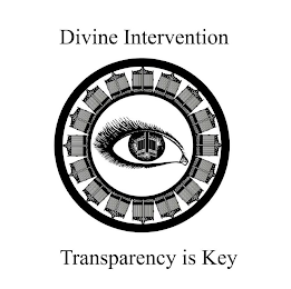 DIVINE INTERVENTION TRANSPARENCY IS KEY logo