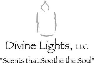 DIVINE LIGHTS, LLC "SCENTS THAT SOOTHE THE SOUL" logo