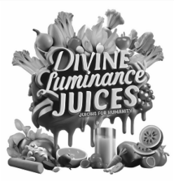 DIVINE LUMINANCE JUICES JUICING FOR HUMANITY logo