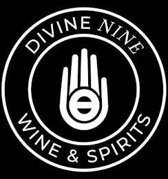 DIVINE NINE WINE & SPIRITS logo