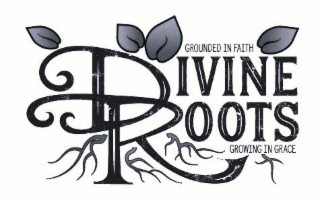 DIVINE ROOTS GROUNDED IN FAITH GROWING IN GRACE logo