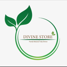 DIVINE STORE PURELY NATURAL TRULY DIVINE logo