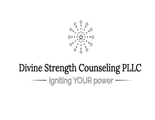DIVINE STRENGTH COUNSELING PLLC IGNITING YOUR POWER logo