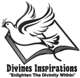DIVINES INSPIRATIONS "ENLIGHTEN THE DIVINITY WITHIN" logo
