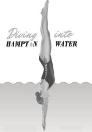 DIVING INTO HAMPTON WATER logo