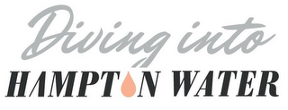 DIVING INTO HAMPTON WATER logo
