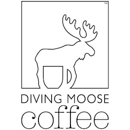 DIVING MOOSE COFFEE logo