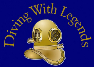 DIVING WITH LEGENDS logo