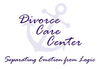 DIVORCE CARE CENTER SEPARATING EMOTION FROM LOGIC logo