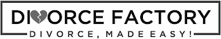 DIVORCE FACTORY DIVORCE, MADE EASY! logo