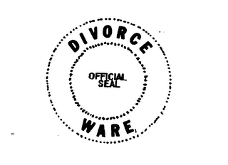 DIVORCE WARE OFFICIAL SEAL logo