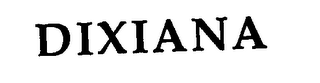 DIXIANA logo