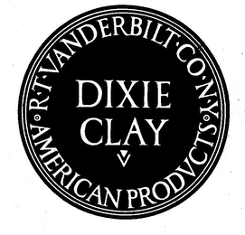 DIXIE CLAY RT VANDERBILT CO NY AMERICANPRODUCTS logo