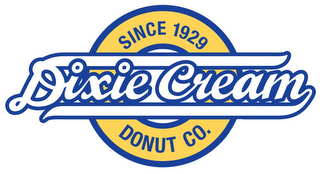 DIXIE CREAM DONUT CO. SINCE 1929 logo