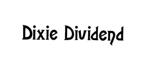 DIXIE DIVIDEND logo
