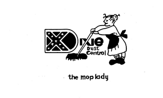 DIXIE DUST CONTROL THE MOP LADY logo